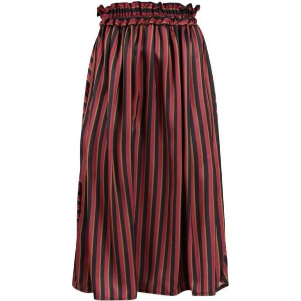 gonne lunghe Solada marrone a righe