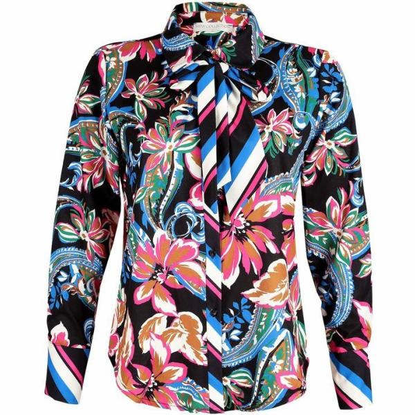 camicie New Collection nero con stampe