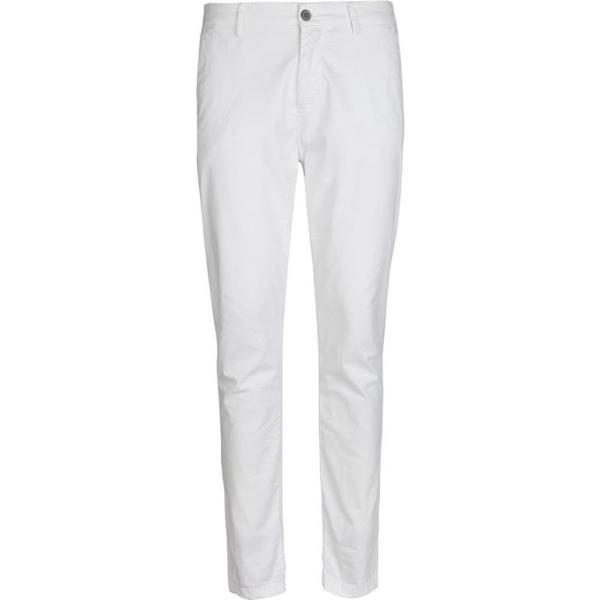 pantaloni Tony Backer bianco tinta unita