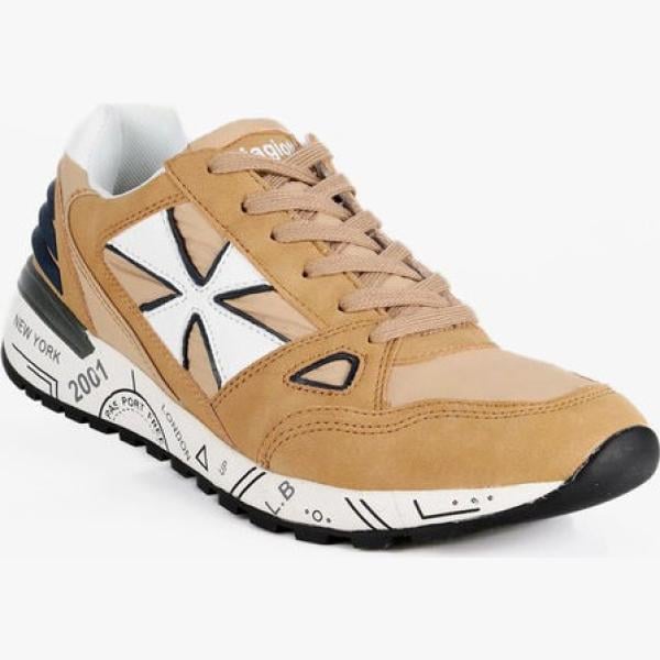 sneakers Laura Biagiotti marrone con stampe