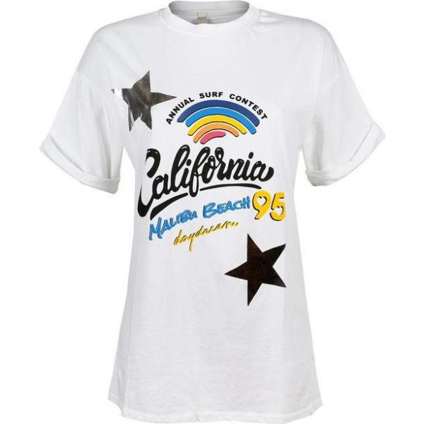 t-shirt Lumina bianco con stampe