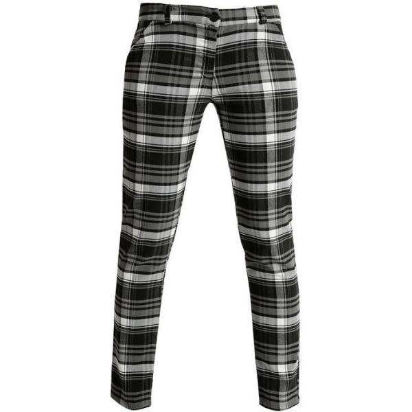 pantaloni Frenetika nero scozzese