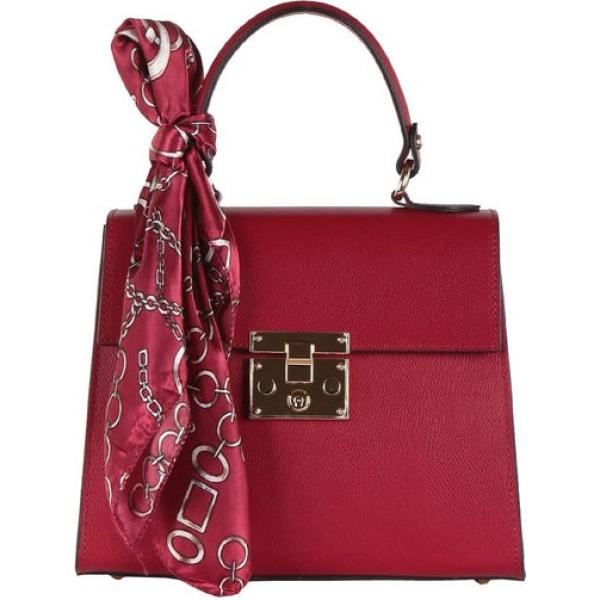 borse tote Solada rosso tinta unita