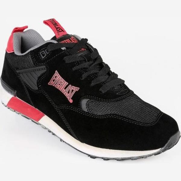 sneakers Everlast nero tinta unita