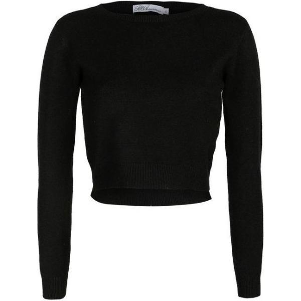 pullovers Baci & Abbracci nero tinta unita