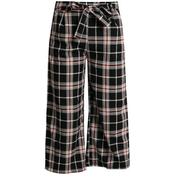 pantaloni culotte Solada nero scozzese