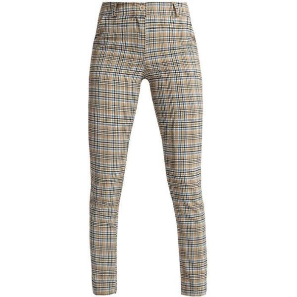 pantaloni Frenetika verde a quadri