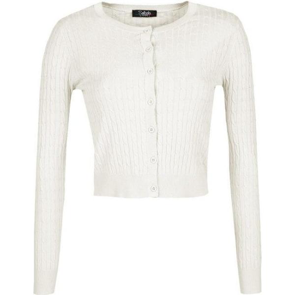 cardigans Solada bianco tinta unita
