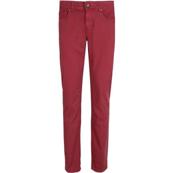 pantaloni Coveri Moving rosso tinta unita