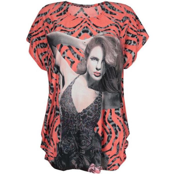 t-shirt Solada grigio con stampe
