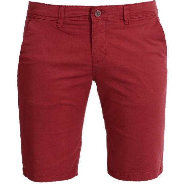 bermuda Americanino rosso tinta unita