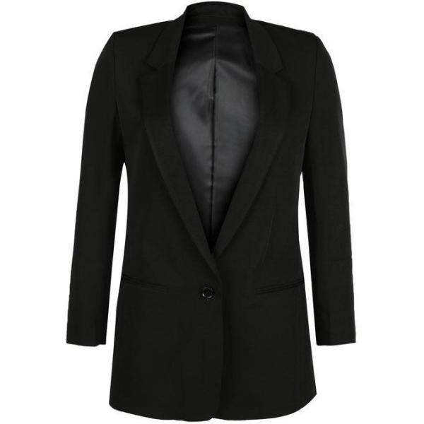 blazer Radaus nero tinta unita