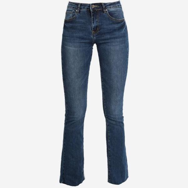 jeans a zampa Farfallina blu