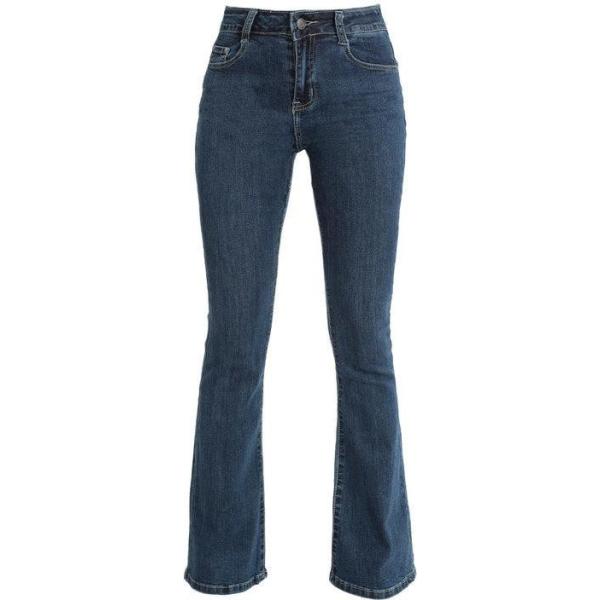 jeans a zampa Solada blu