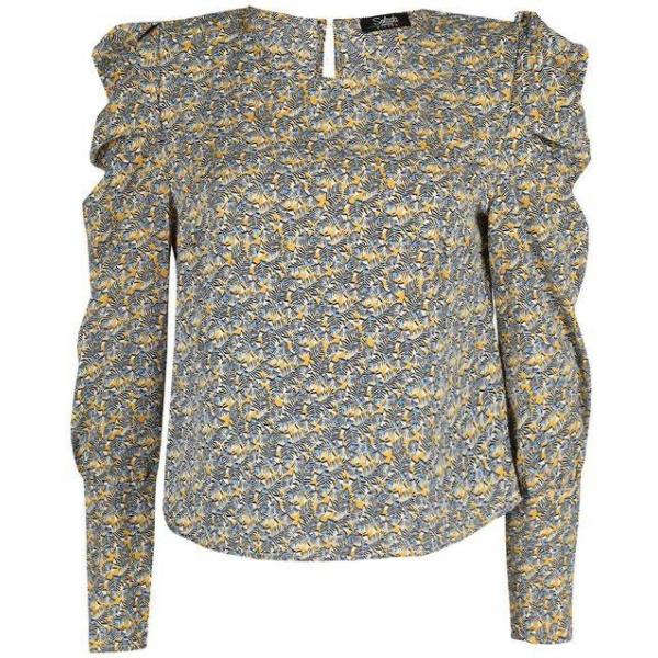 bluse Solada grigio geometrica