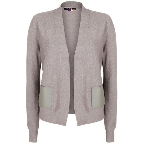 cardigans Louise Orop grigio tinta unita