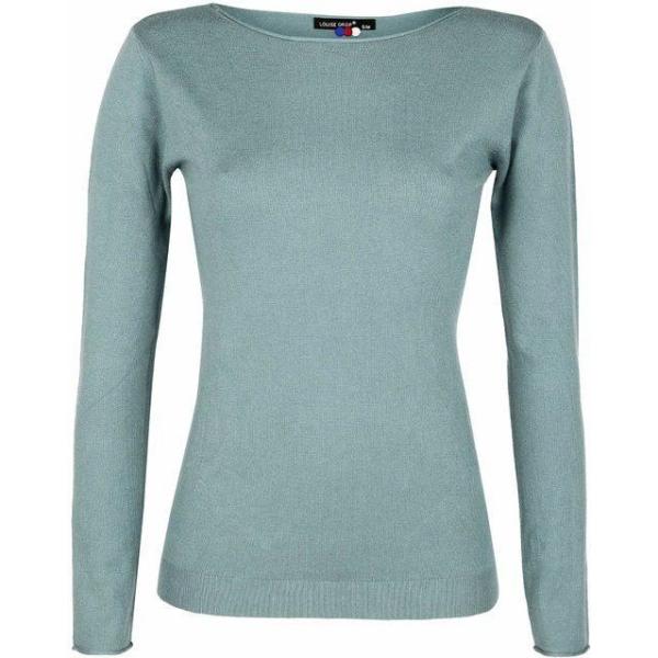 pullovers Louise Orop blu tinta unita
