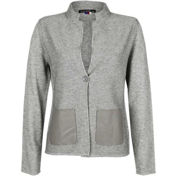 cardigans Louise Orop grigio tinta unita