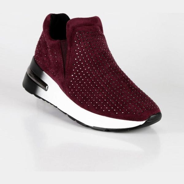 sneakers alte Queen Helena multicolore tinta unita