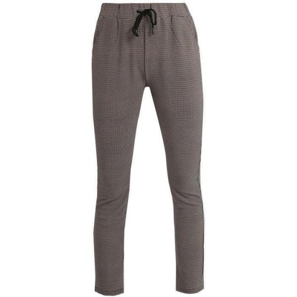 pantaloni Solada marrone a quadri