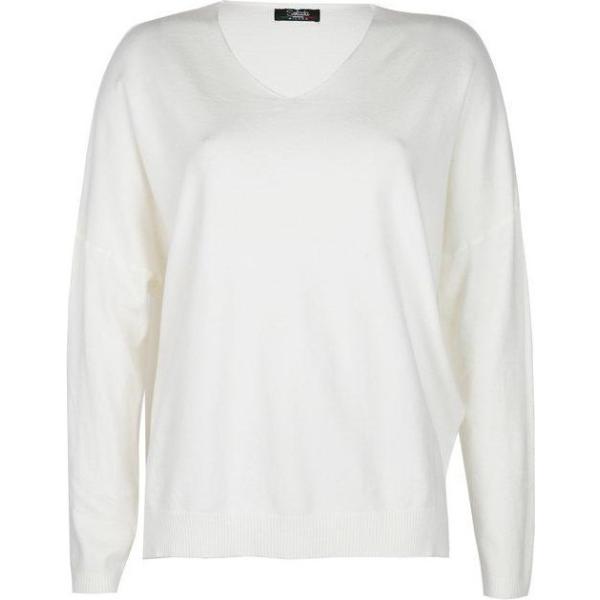 pullovers Solada bianco tinta unita
