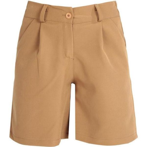shorts Frenetika marrone tinta unita