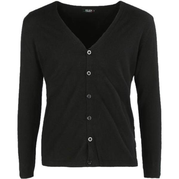 cardigans Solada nero tinta unita