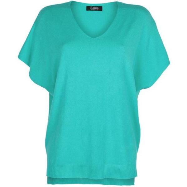 pullovers Solada blu tinta unita