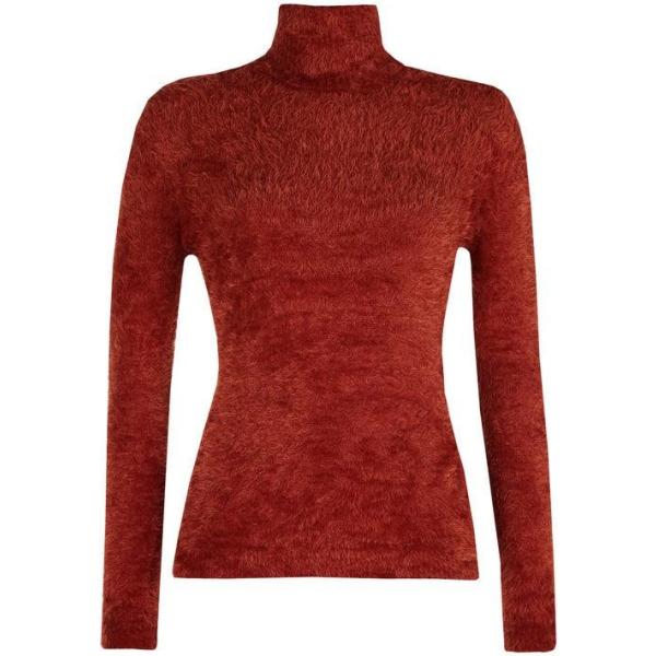 maglieria Miss Aless rosso tinta unita