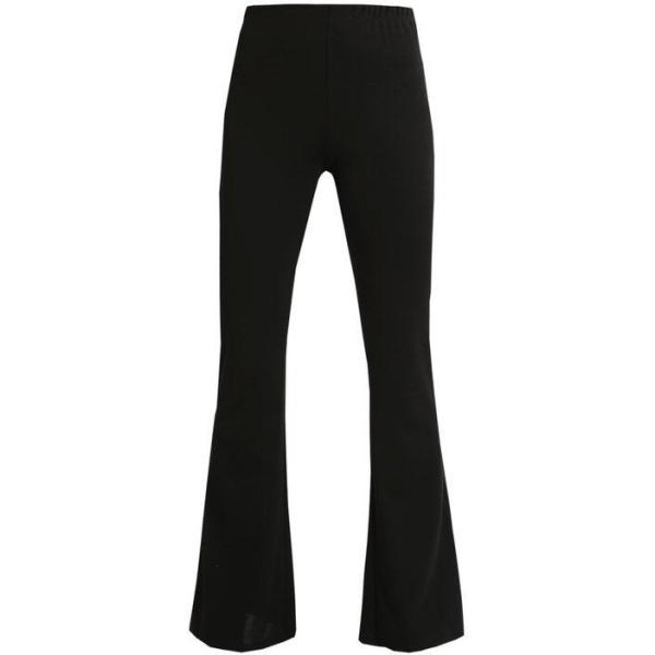 pantaloni New Collection nero tinta unita