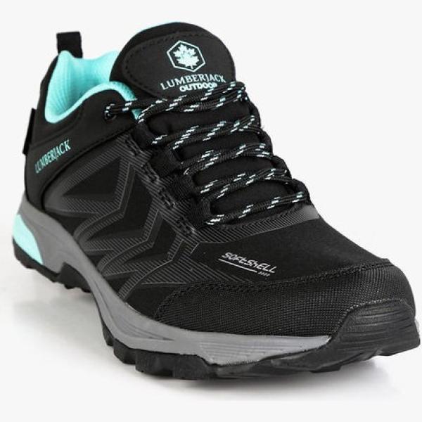scarpe col tacco Lumberjack nero tinta unita