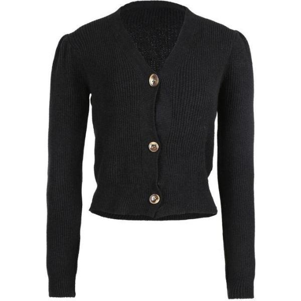 cardigans Solada nero tinta unita