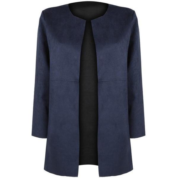 blazer Solada blu tinta unita