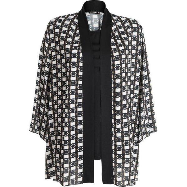 cardigans Kisha nero con stampe