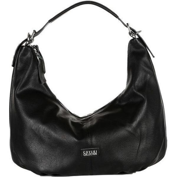 borse a spalla Coveri Collection nero con stampe