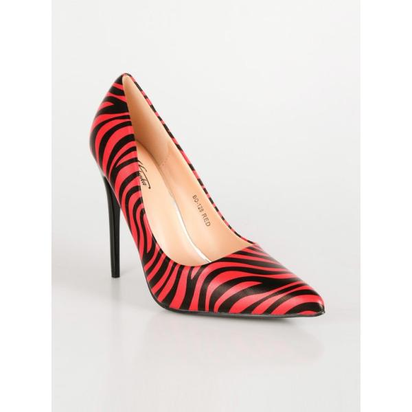 décolleté Mulanka rosa animalier