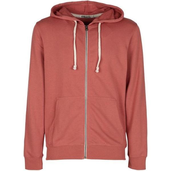 felpe con cappuccio Enos Jeans rosa tinta unita