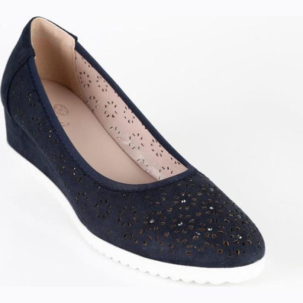 ballerine Gavi blu tinta unita