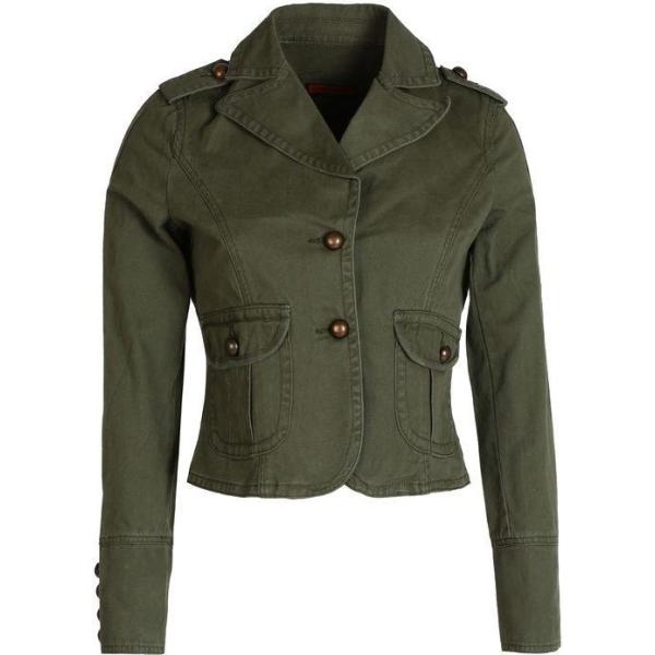 blazer Quadrifoglio verde tinta unita