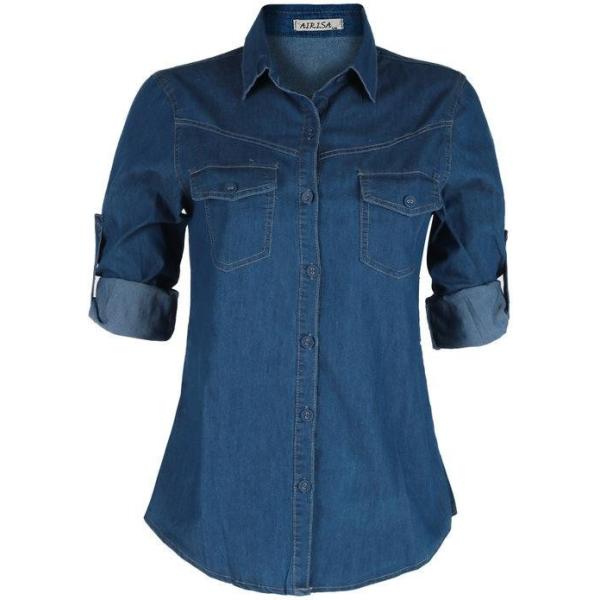 camicie Airisa blu