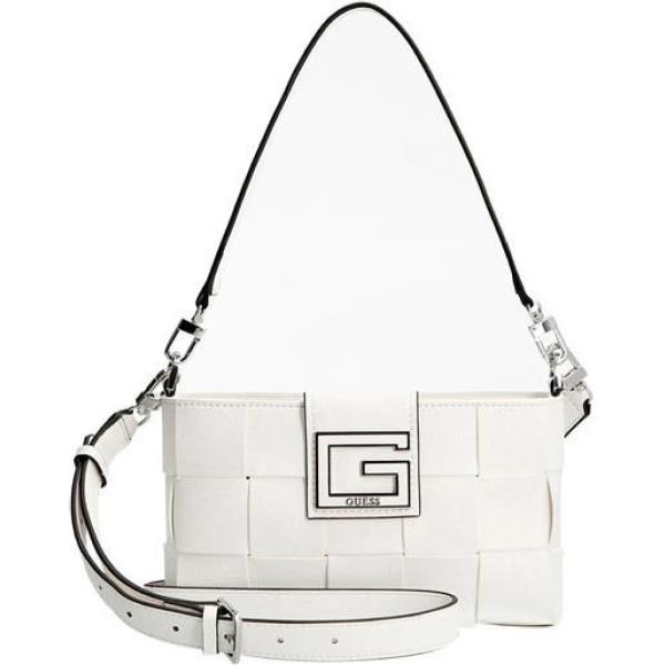 borse a spalla Guess bianco