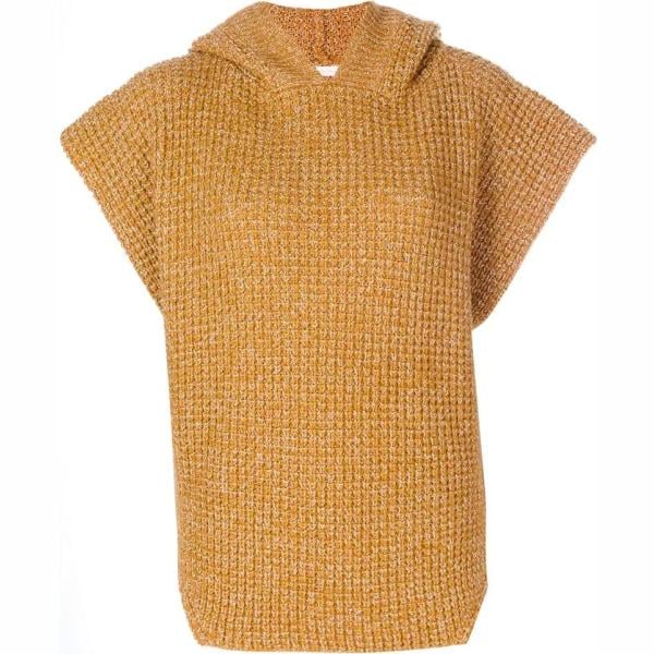 Poncio con cappuccio giallo See By Chloé giallo