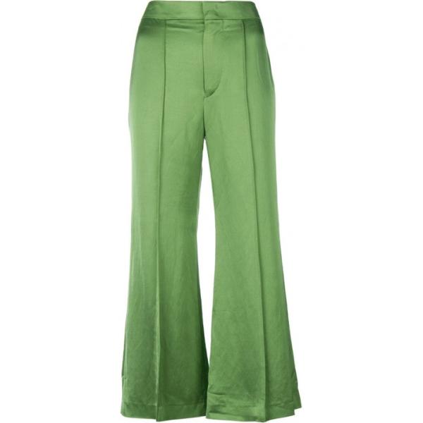 pantaloni a palazzo Isabel Marant verde