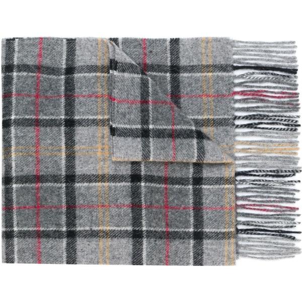 sciarpe Barbour grigio scozzese