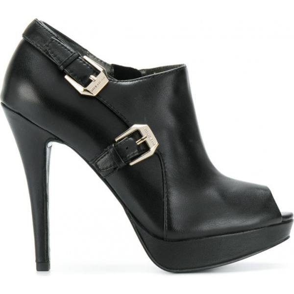 Scarpe col tacco pumps con fibbia nero Versace Jeans nero