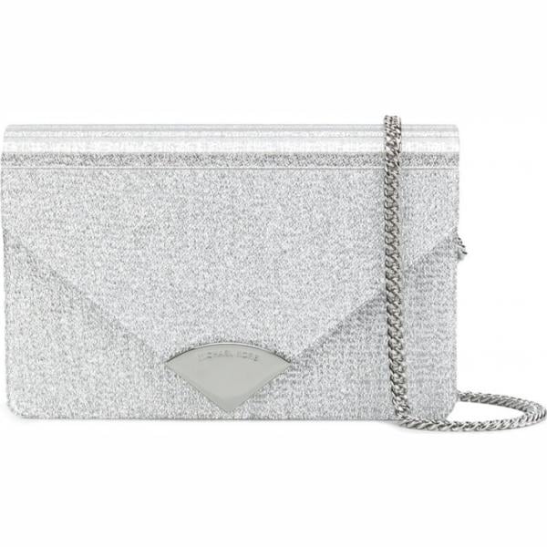 clutch Michael Michael Kors grigio con stampe