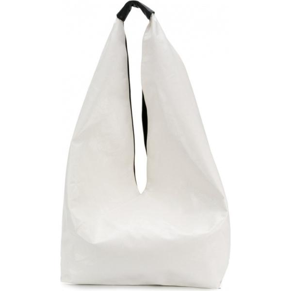 Borsa a mano tote bianco Mm6 Maison Margiela bianco
