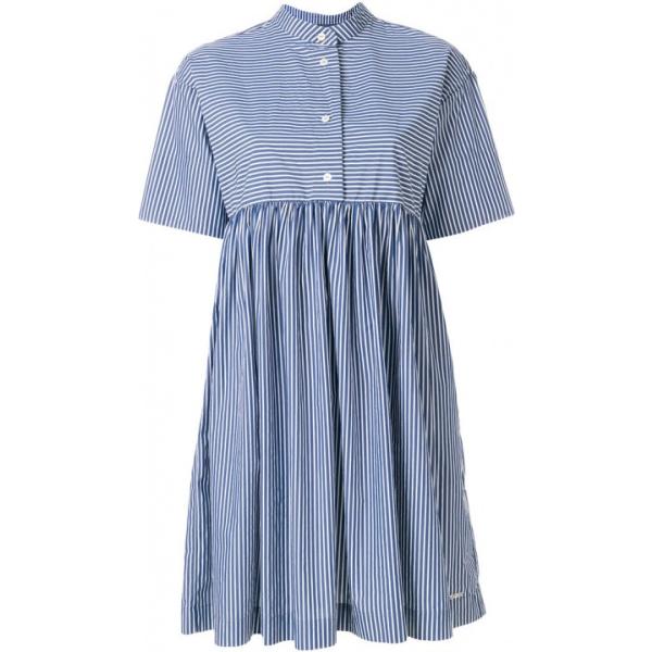 Vestito a righe blu Woolrich blu a righe