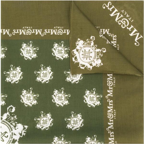 foulard Mr & Mrs Italy verde