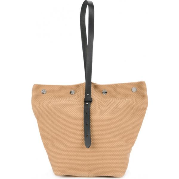 Borsa a mano secchiello taglia unica marrone Cabas marrone